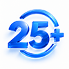 25+