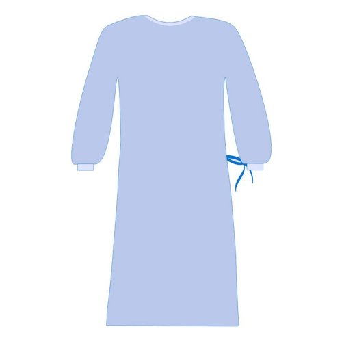 Халат медицинский хирургический "Евростандарт", 42 гр./м2, голубой, XL