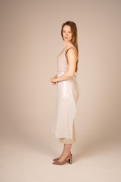 6202 Фартук полиэтил., 75*130 см, прочн. (100 шт/уп, 1000 шт/кор)