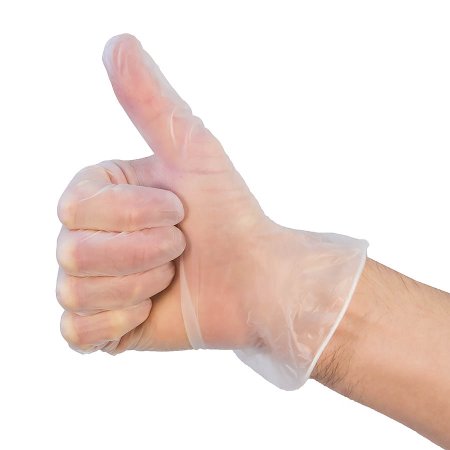 _7077 Перчатки виниловые медицинские 5 гр (100 шт./уп., 1000 шт./кор.))