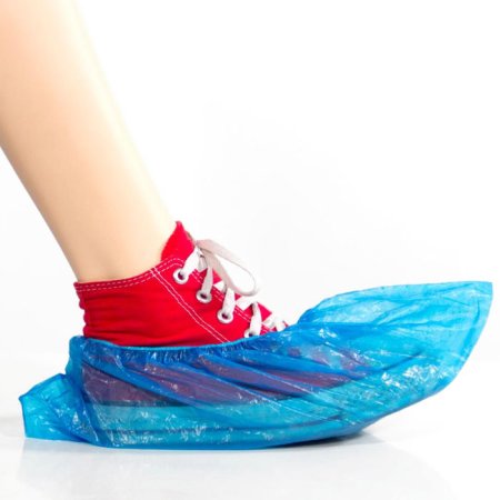 _6017 Бахилы гладкие (маш.) / 4,8 гр/пара (2 000 пар./кор.)