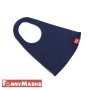 ФМ3-02 Маска многоразовая из ткани, темно-синяя, полиэстер 95%, спандекс 5% (60 шт/кор)