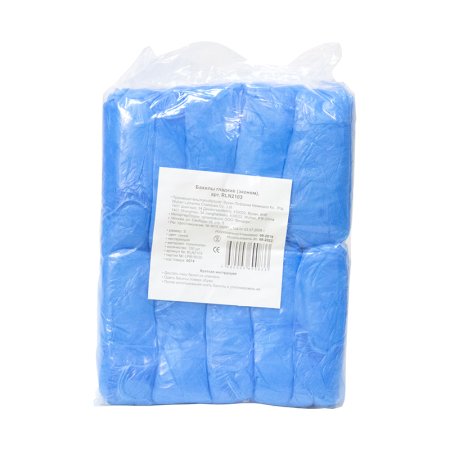 _6074 Бахилы гладкие (маш.) / 2,0 гр/пара (2 000 пар./кор.)