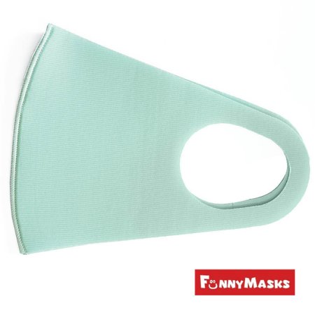 ФМ3-01 Маска многоразовая из ткани, зеленая, неопрен 100% (60 шт/кор)