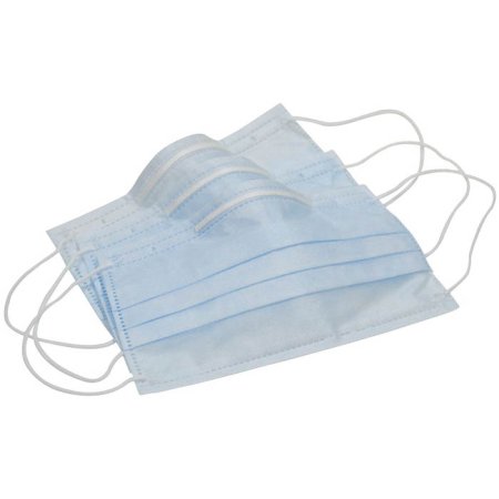 6800 Маска мед. на резинках, 3-х сл., "ГЕКСА" 100 шт./уп.