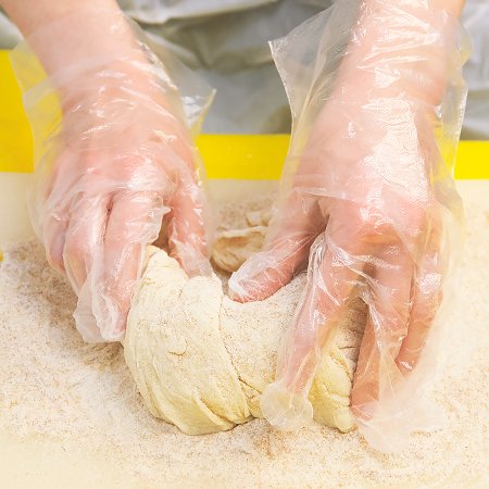 _7093 Перчатки п/э одноразовые уп. 100 шт. (Россия)