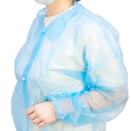 _Халат одноразовый "Визитер" на кнопках, 20 г/м2, XXL (50 шт/кор)