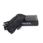9235С Перчатки  нитриловые, неопудр. текст. на пальцах, черные  (100 шт./уп.)