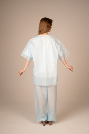 6912 Костюм хирургический (рубашка и брюки), нестерил р-р 52-54 (45 шт/кор)