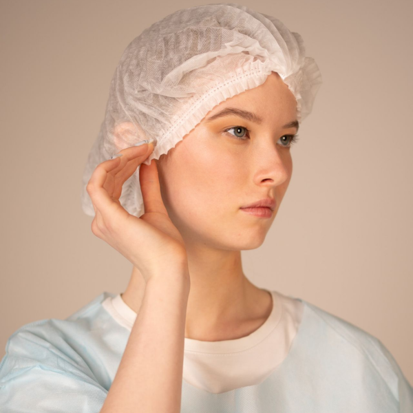 Шапочка-берет Шарлотта, 12г/кв.м, двурядная резинка
