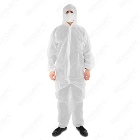 _Комбинезон одноразовый "Каспер", 40 г/м2, XXXL (25 шт/кор)