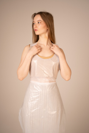 ОГ Фартук полиэтил., 75*130 см (стандарт) (100 шт/уп, 1000 шт/кор)