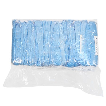 Фартук-халат из хлорполиэтилена, голубой