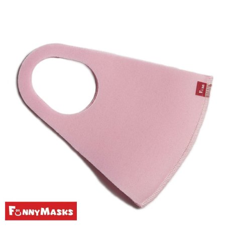 ФМ3-04 Маска многоразовая из ткани, розовая, неопрен 100% (60 шт/кор)