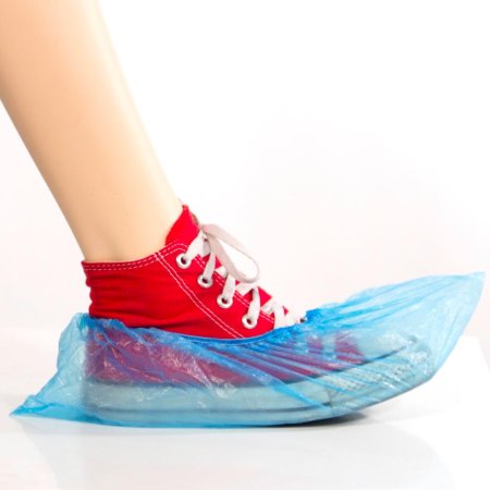 _6027 Бахилы гладкие (двойная резинка) / 2,8 гр/пара (2 000 пар./кор.)