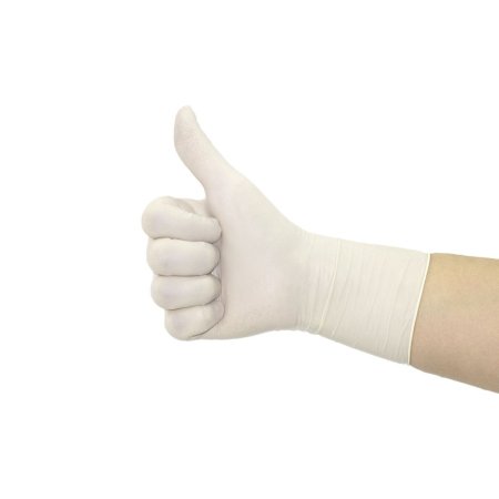 Перчатки смотровые латексные неопудренные, однократного хлорирования, текстурированные, натуральный