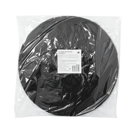 _6744 Сеточки для волос "Invisible" 22'', черный, (100 шт/уп, 10 000 шт/кор.)