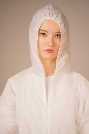 Комбинезон медицинский нестерильный Albens 25 г/м2, XXXXL (5 шт/уп; 25 шт/кор)