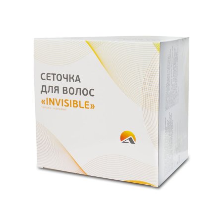 _6744 Сеточки для волос "Invisible" 22'', черный, (100 шт/уп, 10 000 шт/кор.)