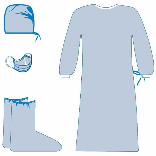 6905 Хирургический комплект КХ-01, стерильный (22 шт/кор)