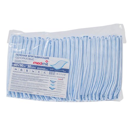 Пеленка впитывающая одноразовая