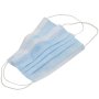 6106 Маски 3-х слой., на резинках, голубые, 50шт/уп