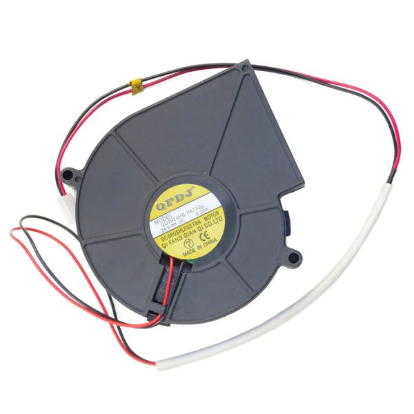 Вентилятор подачи пленки для автоматов для надевания бахил 