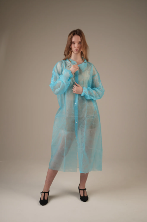 Халат медицинский на КНОПКАХ, 20 г/м2, XXL (50 шт/кор)