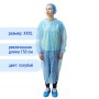 -Халат одноразовый "Визитер" на кнопках, 20 г/м2, XXXL (5 шт/уп; 50 шт/кор)