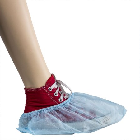 6849 СТЕРИЛЬНЫЕ Бахилы низкие, пл. 25, голуб. (250 пар/кор)