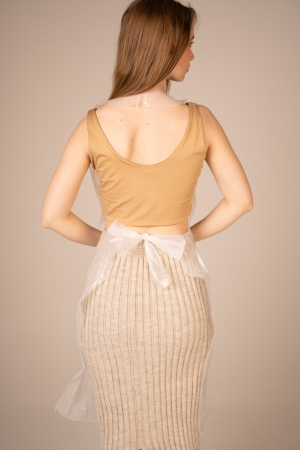 ПЭ фартуки одноразовые (9 мкм) 70*110 см (не медиц), Albens (100 шт/уп, 1000 шт/кор) (7204, белый)