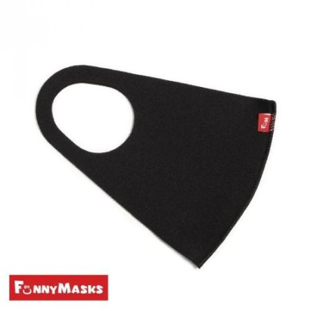 ФМ3-05 Маска многоразовая из ткани, черная, неопрен 100% (60 шт/кор)