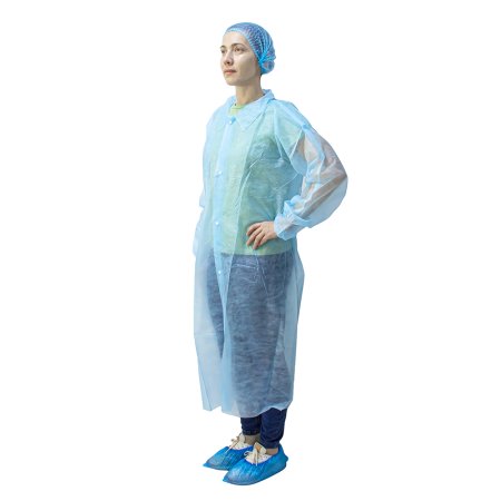 -Халат одноразовый "Визитер" на кнопках, 20 г/м2, XXXL (5 шт/уп; 50 шт/кор)