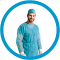 Халаты для хирургов