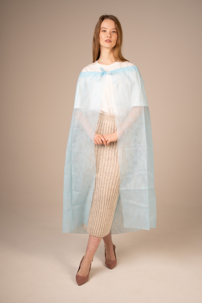 6848 Накидка для пациента 160*110, 25г, 52-54 (5 шт./уп., 130 шт./кор.)