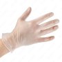 Перчатки виниловые неопудренные, гладкие, прозрачные