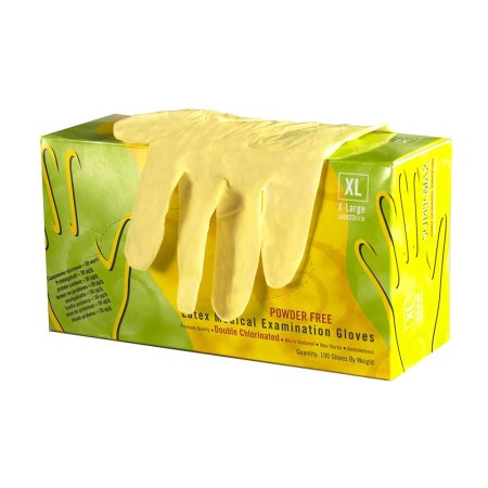 8823 Перчатки смотр. латекс. нестер. неопудр. 2хлор.текстур.натур. (100 шт./уп.)
