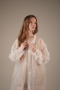 Халат медицинский на ЛИПУЧКАХ, 20 г/м2, XXL (50 шт/кор)