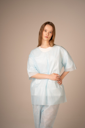 6912 Костюм хирургический (рубашка и брюки), нестерил р-р 52-54 (45 шт/кор)