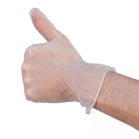 _7077 Перчатки виниловые медицинские 5 гр (100 шт./уп., 1000 шт./кор.))