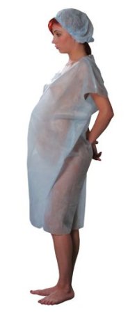 6829 Рубашка для роженицы,110см,пл.42,  НЕ стерильна