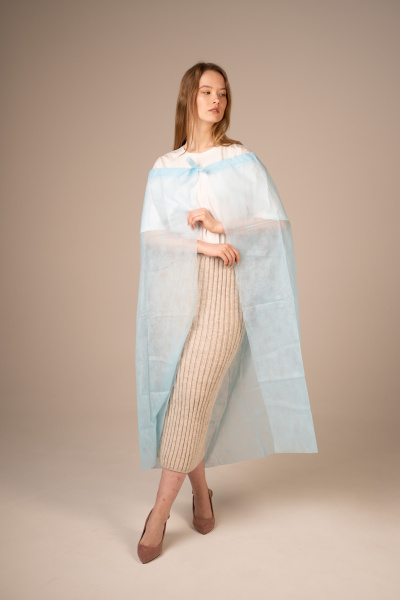 6889 Накидка для пациента на кулиске 160*110 см пл 20 (5 шт/уп, 150 шт/кор)