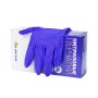 9377A Перчатки  немед.,нитрил, Albens, неопудр. текст. на пальцах, цвет кобальтовый (100 шт/уп)