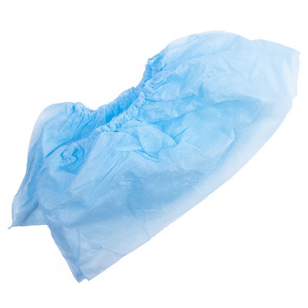 Бахилы нетканые низкие, 20 гр./м2, голубые