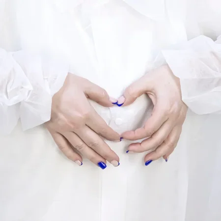 _Халат мед д/п на кноп, неткан, 30 г/м2, XL (50 шт/кор)