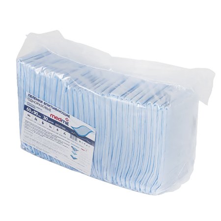 Пеленка впитывающая одноразовая