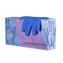 Перчатки "Супермакс" нитриловые, неопудренные, текстурированные на пальцах, синие 