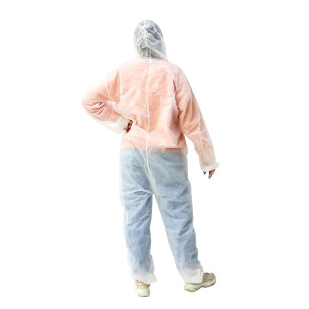 6553М Комбинезон одноразовый Каспер, белый, 30г/м2, р-р XXL (50 шт)