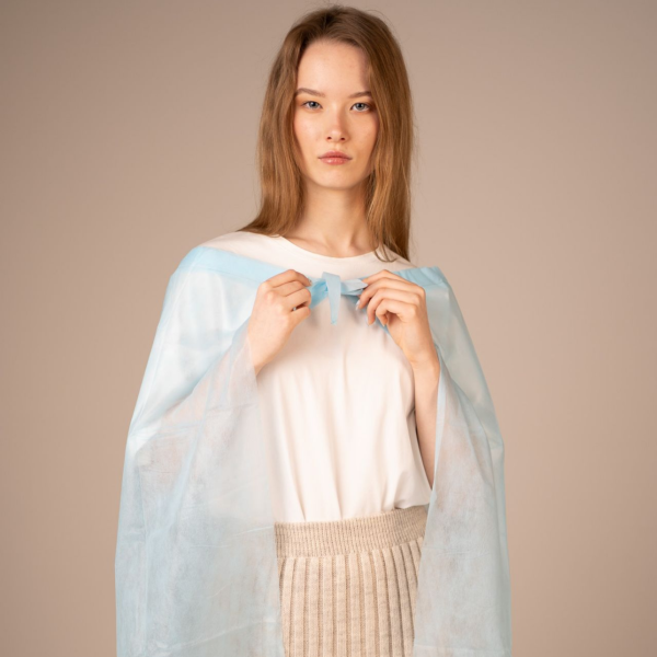 6848 Накидка для пациента 160*110, 25г, 52-54 (5 шт./уп., 130 шт./кор.)