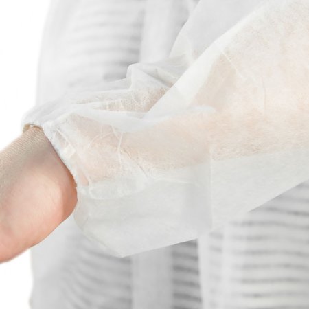 Халат  нетканый (на "липучках"), 30 гр./м2, белый, XL